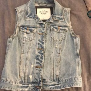 Abercrombie Jean vest